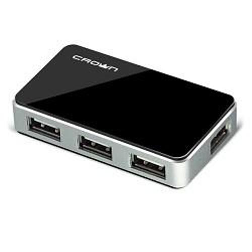 

USB HUB CROWN CMH-B19 black