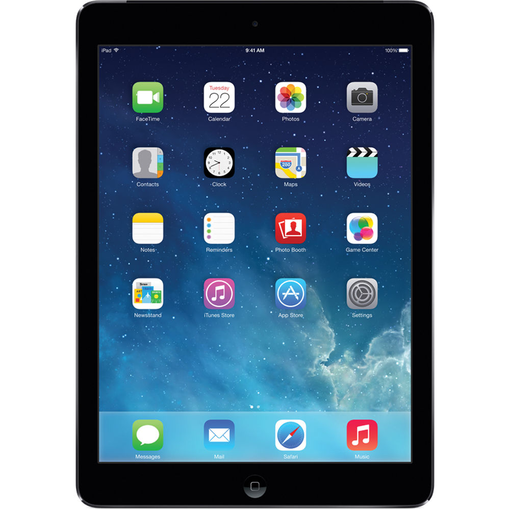 

Планшет APPLE iPad Air 16GB Wi-Fi Gray (MD785TU/A)