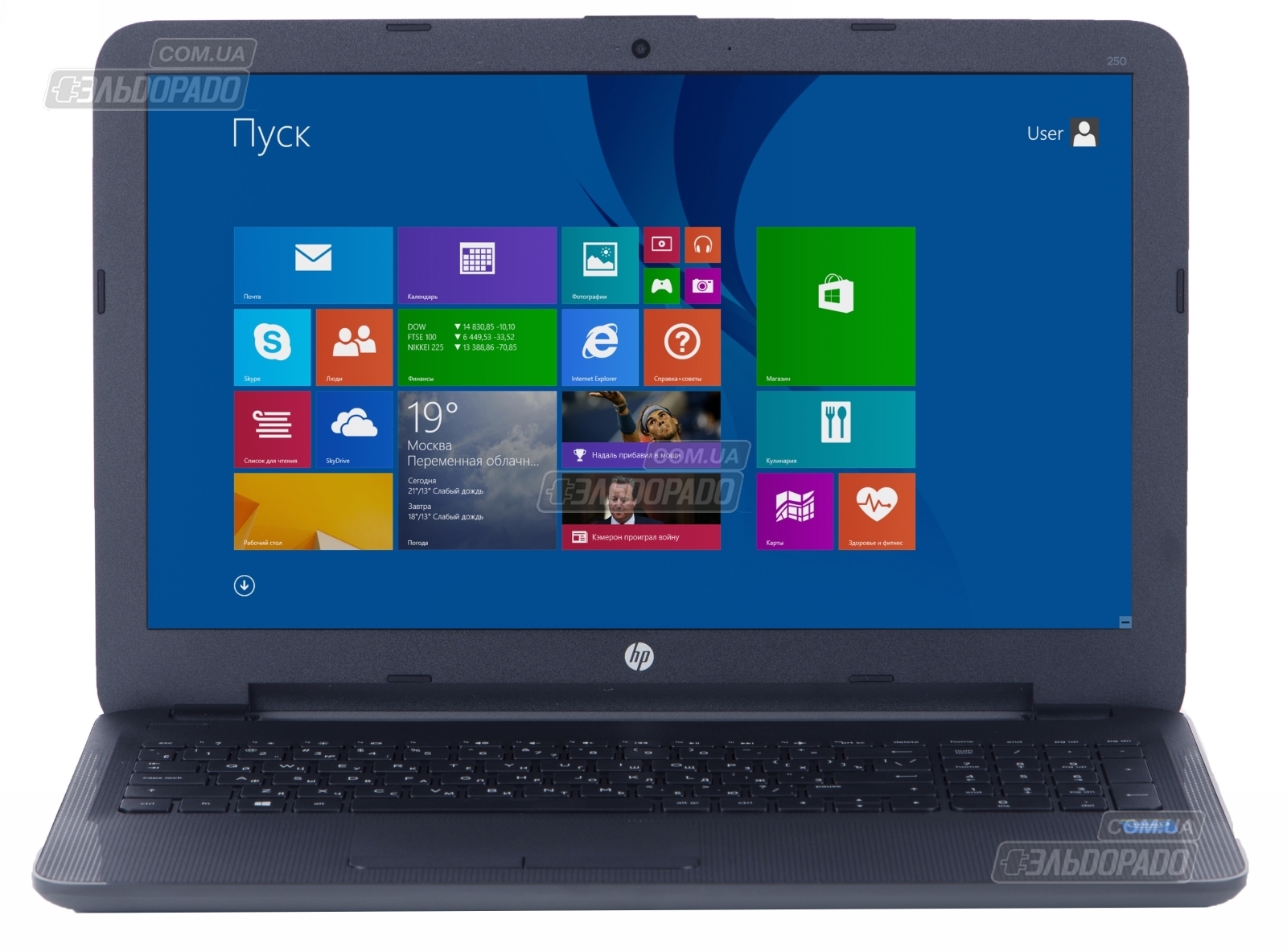 

Ноутбук HP 250 (N0Y17ES)