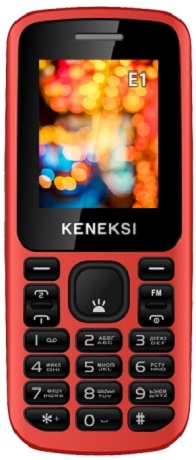 

Мобильный телефон KENEKSI E1 Red