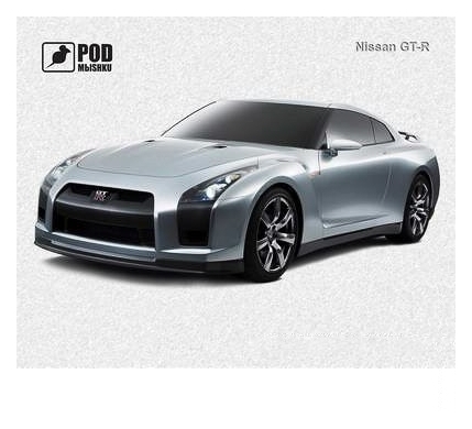 

Коврик Pod Mishkou Nissan GT-R