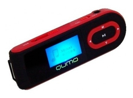 

MP3 Плеер QUMO CONNECT 4GB red