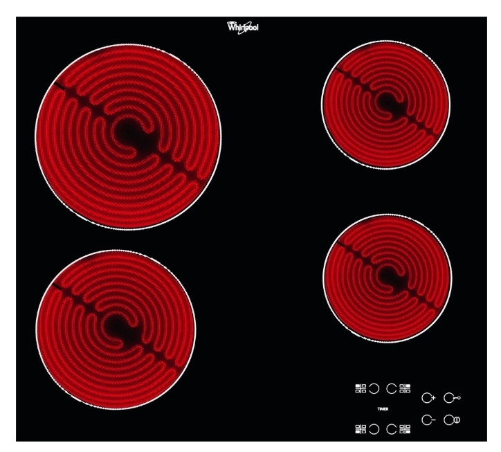 

Поверхность независимая электрическая WHIRLPOOL AKT 8090/NE