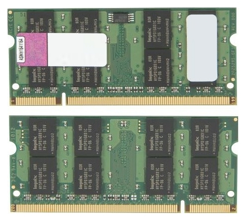 

Память So-Dimm Kingston 2x1Gb DDR2 800Mhz для Apple (KTA-MB800K2/2G)