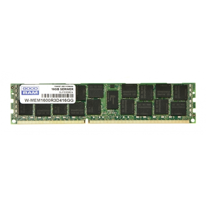 

Память GoodRAM 1x16Gb DDR3 1600MHz ECC REG (W-MEM1600R3D416GG)