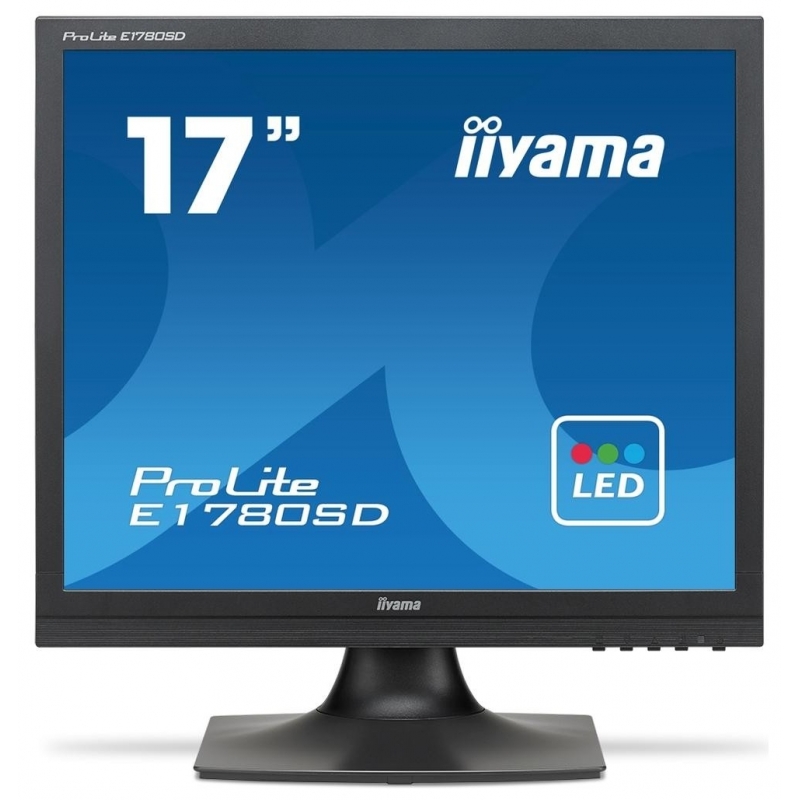 

Монитор 17" iiyama E1780SD-B1 Black