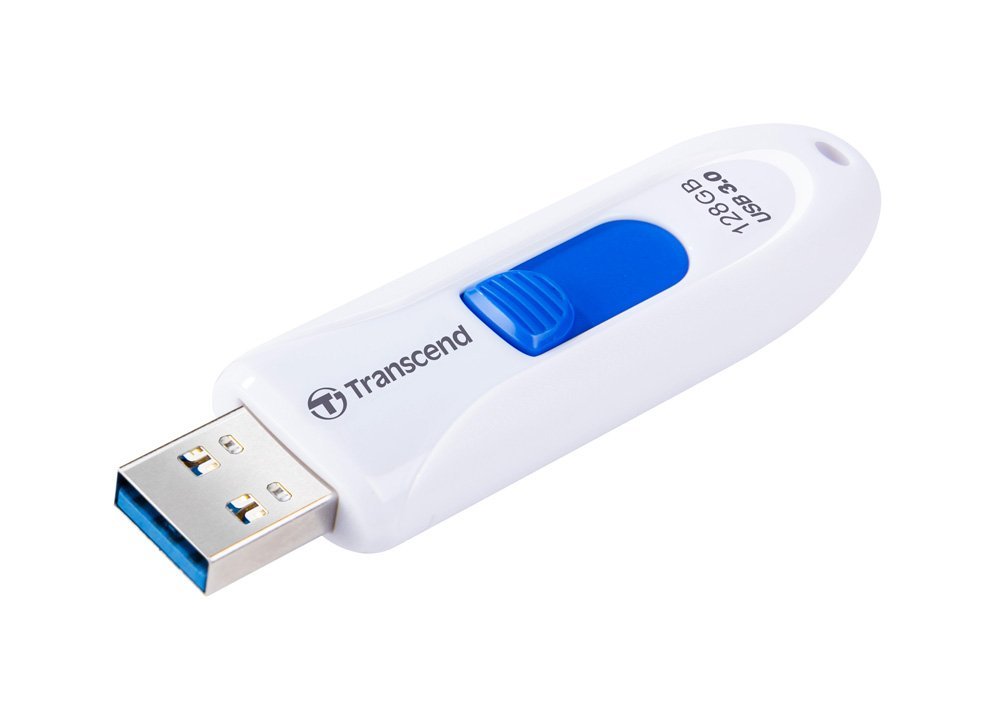 Флешка 3,0 128Gb Transcend JetFlash 790 (TS128GJF790W) White · 4