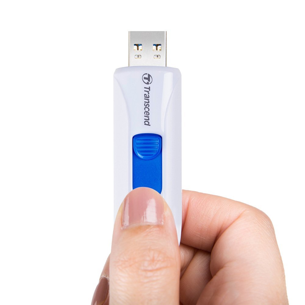 Флешка 3,0 128Gb Transcend JetFlash 790 (TS128GJF790W) White · 5
