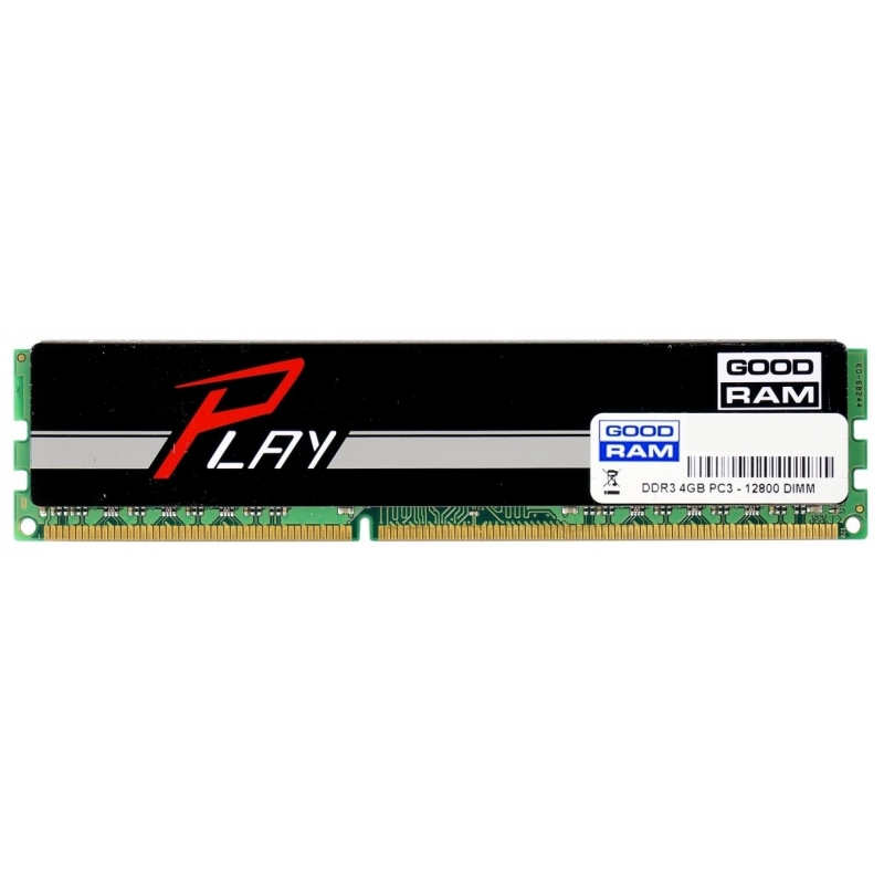 

Память GoodRAM Play 1x4Gb DDR3 1600Mhz (GY1600D364L9S/4G)