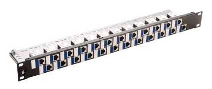 

Патч-панель Molex 19", 24xRJ45, DG+, STP, кат. 6, 1U (PID-00182)
