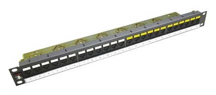 

Патч-панель Molex 19", 24xRJ45, DG+, UTP, кат. 6, 1U (PID-00141)