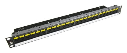 

Патч-панель Molex 19", 24xRJ45, DG+, UTP, кат. 5е, 1U (PID-00174)