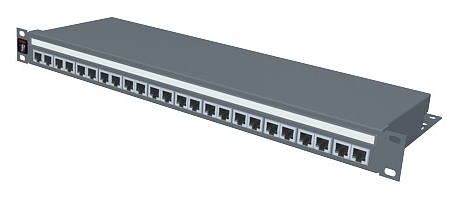 

Патч-панель Molex 19", 24хRJ45, FTP, кат.5е, 1U (PID-00030)