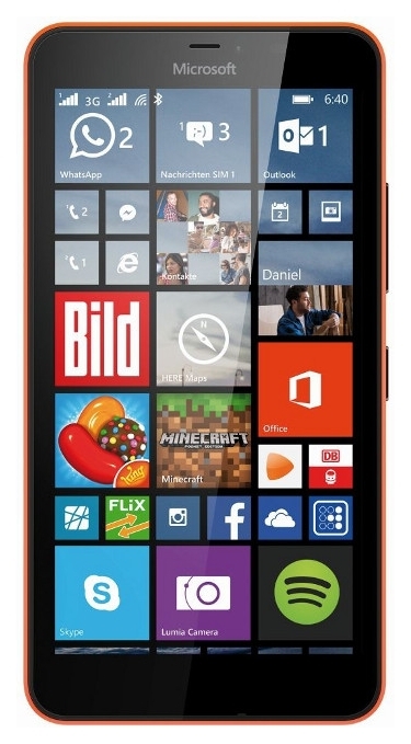 

Смартфон MICROSOFT Lumia 640 XL DS Orange
