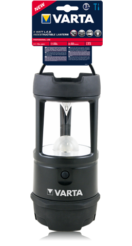 

Фонарь VARTA Indestructible LED LANTERN 5W 3D