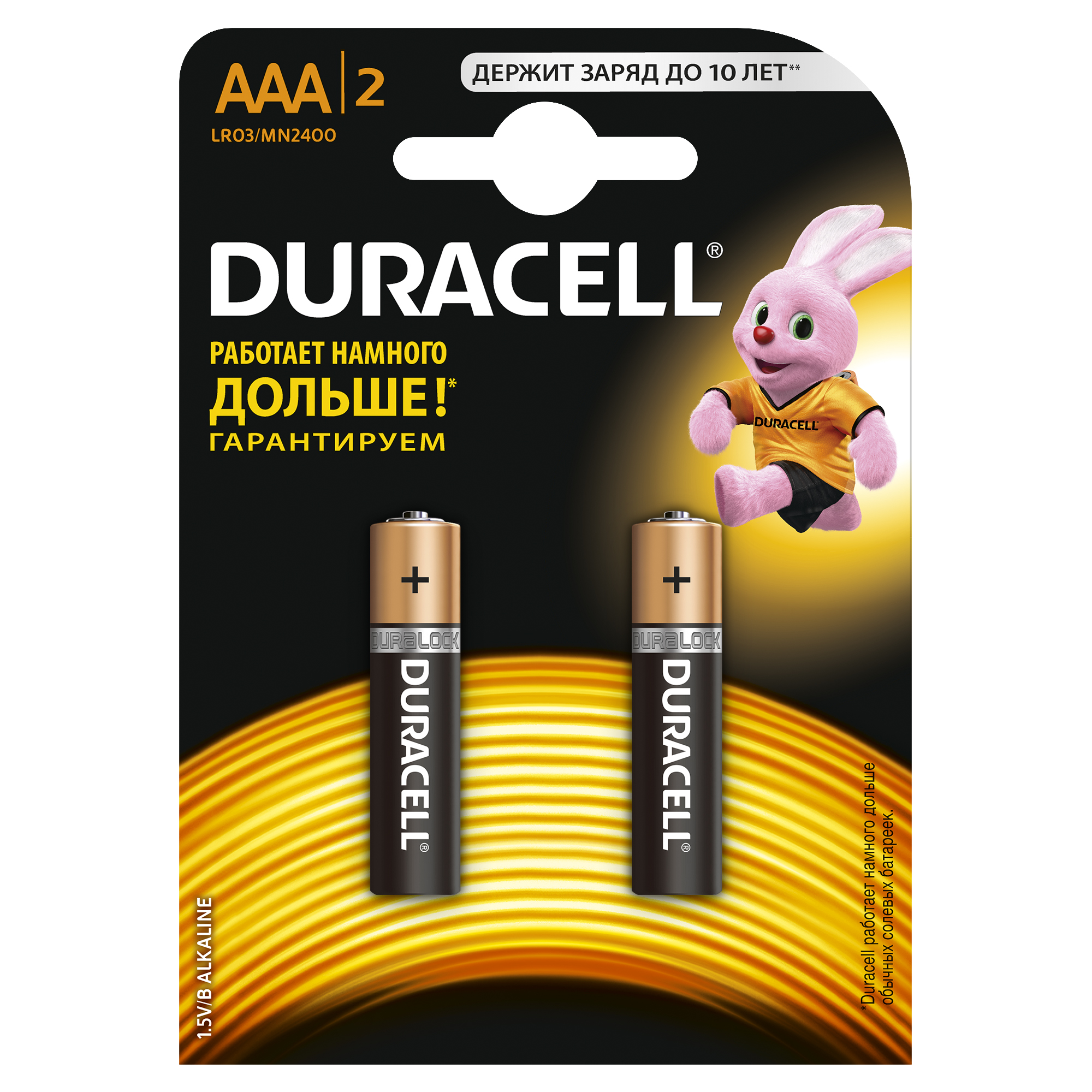 

Батарейки DURACELL AAA MN2400 (2шт)