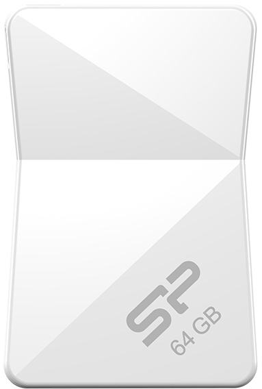 

Накопитель USB 16Gb Silicon Power Touch T08 (SP016Gb UF2T08V1W) White