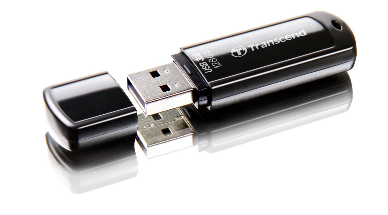 Флешка 128Gb Transcend JetFlash 700 (TS128GJF700) Black · 2