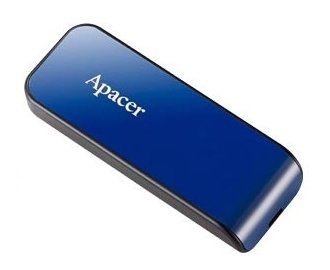 

Накопитель USB 64Gb Apacer Handy Steno AH334 (AP64GAH334U-1) Blue