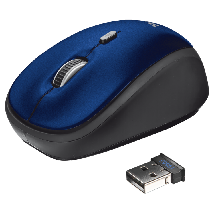 

Мышь Trust Yvi Wireless Blue (19663)