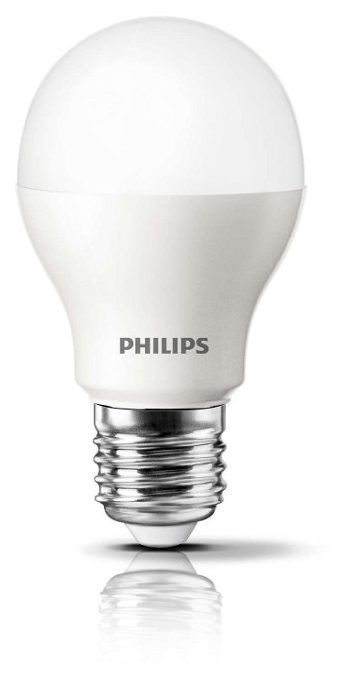 

Лампа светодиодная Philips LEDBulb E27 9.5-70W 3000K 230V A55 (PF)