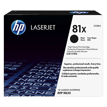 

Картридж HP 81X LJ M630 Black (CF281X)