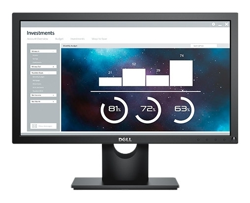 

Монитор 20" Dell E2016H (210-AFPG) (1600x900, VGA, DisplayPort)