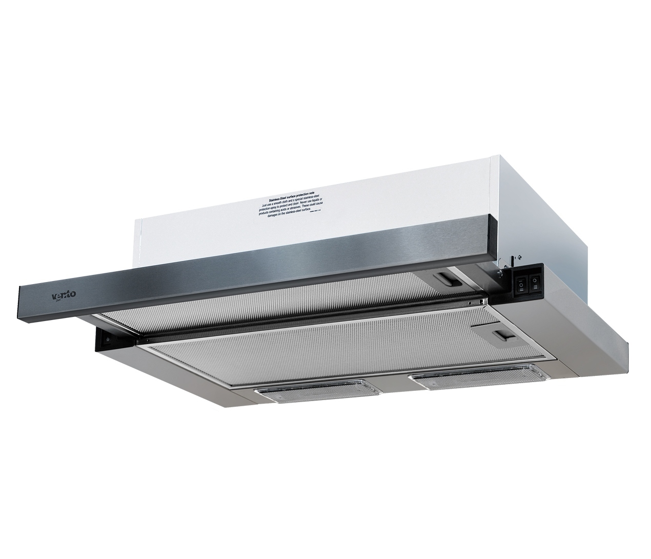 

Вытяжка VENTOLUX GARDA 50 INOX (450)