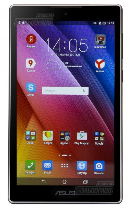 

Планшет ASUS Z170MG 8GB 3G Black (1A006A)