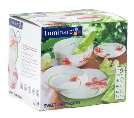 

Сервиз LUMINARC SWEET IMPRESSION E4946