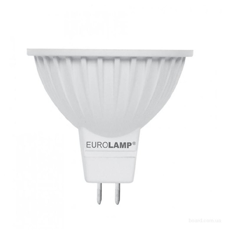 

Лампа EUROLAMP LED ЭКО серия "D" SMD MR16 5W GU5.3 3000K
