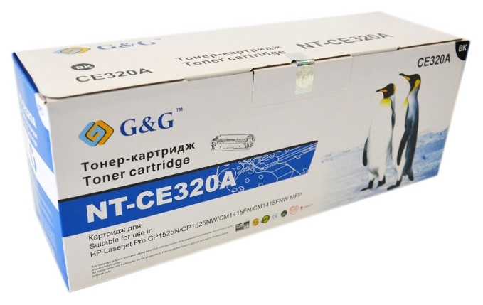 

Картридж G&G для HP LJ CP1525n/1525nw, CM1415fn 1415fnw Black (G&G-CE320A)
