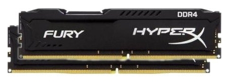 

Память Kingston Fury Black 2x4Gb DDR4 2666Mhz (HX426C15FBK2/8)