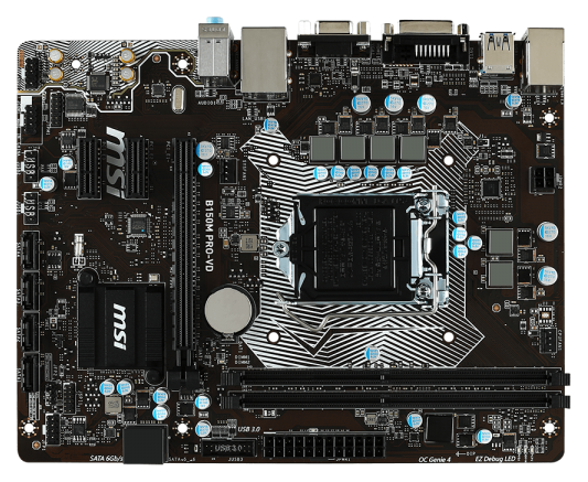 

Материнская плата MSI B150M PRO-VD (s1151, B150) mATX