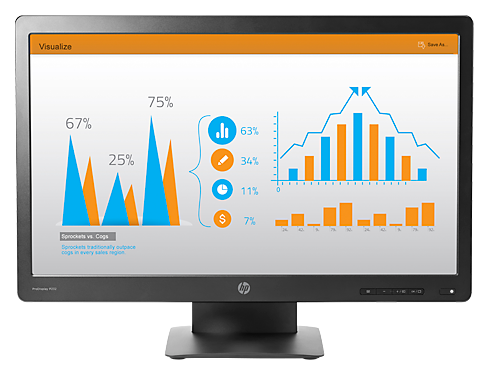 

Монитор 23" HP ProDisplay P232 LED (K7X31AA) (1920x1080, VGA, DisplayPort)