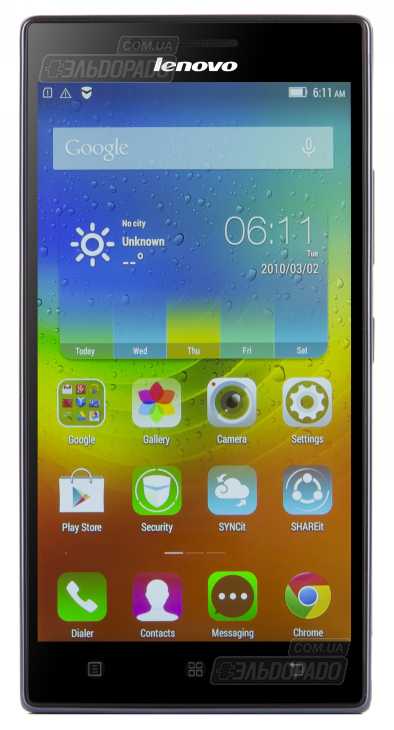 

Смартфон LENOVO P70 Dark Blue