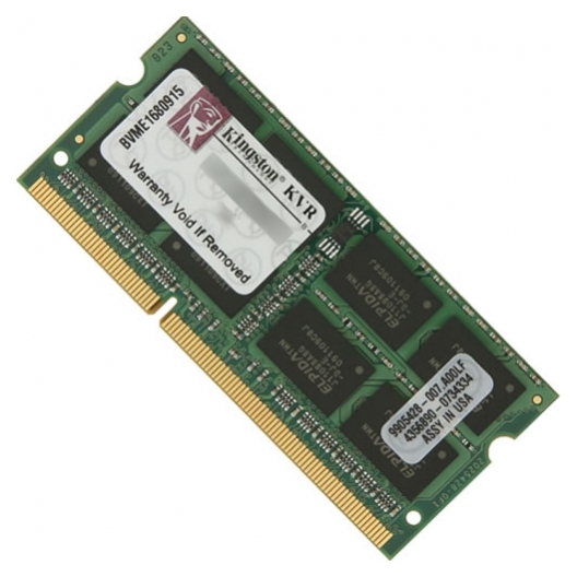 

Память SoDimm Kingston 1x8Gb DDR3 1600Mhz CL11 (KVR16S11/8)