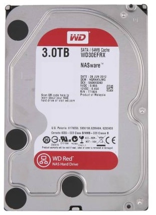 

Жесткий диск 3TB WD Red WD30EFRX 64MB SATA6GB/S