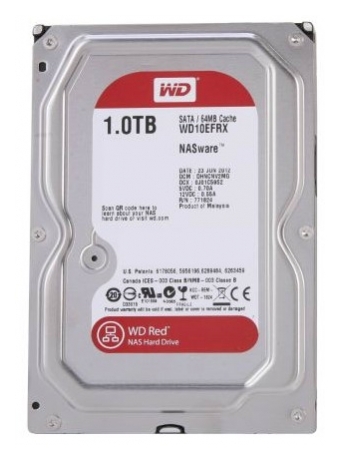 

Жесткий диск 1TB WD Red WD10EFRX 7200rpm, 64mb, SATAIII