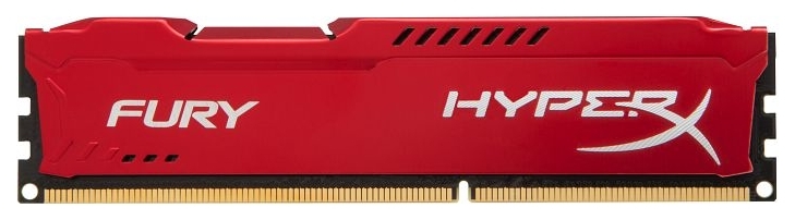 

Память Kingston HyperX FURY Red 1x8Gb DDR3 1600Mhz (HX316C10FR/8)