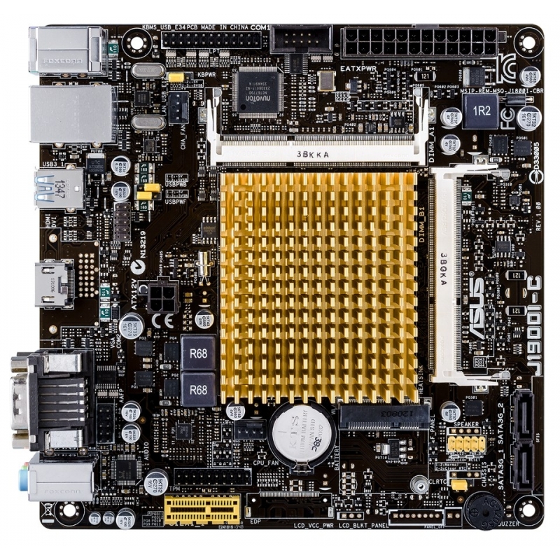 

Материнская плата Asus J1900I-C (Celeron J1900 Dual Core) mIT