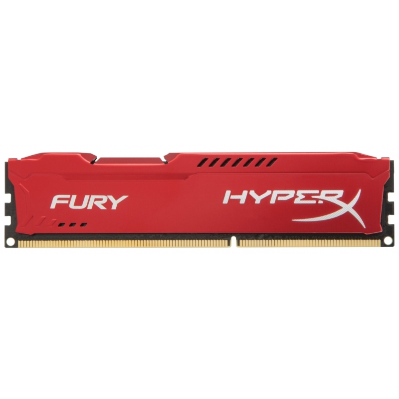 

Память Kingston HyperX Fury Red 1x8Gb, DDR3, 1866Mhz, PC3-14900 (HX318C10FR/8)