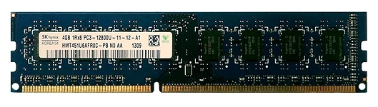 

Память Hynix 1x4Gb DDR3 1600MHz 1.5V (HMT451U6AFR8C-PBN0)