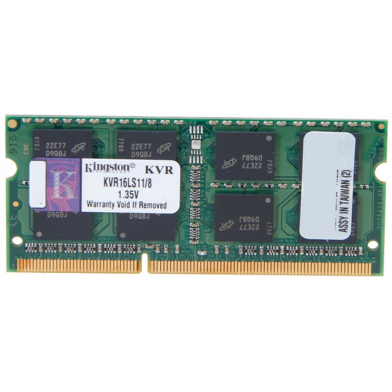 

Память SoDimm Kingston 1x8Gb DDR3 1600MHz (KVR16LS11/8)