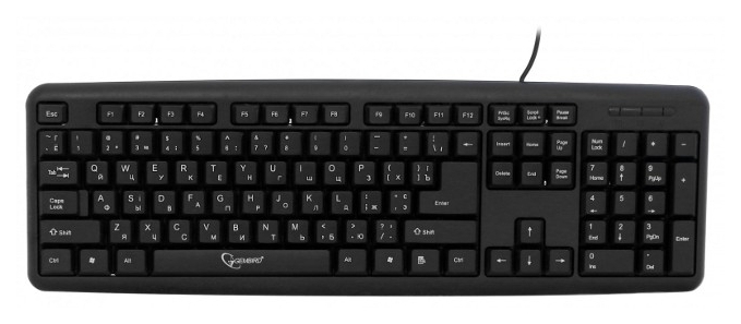 

Клавиатура Gembird KB-103-UA PS/2, Black