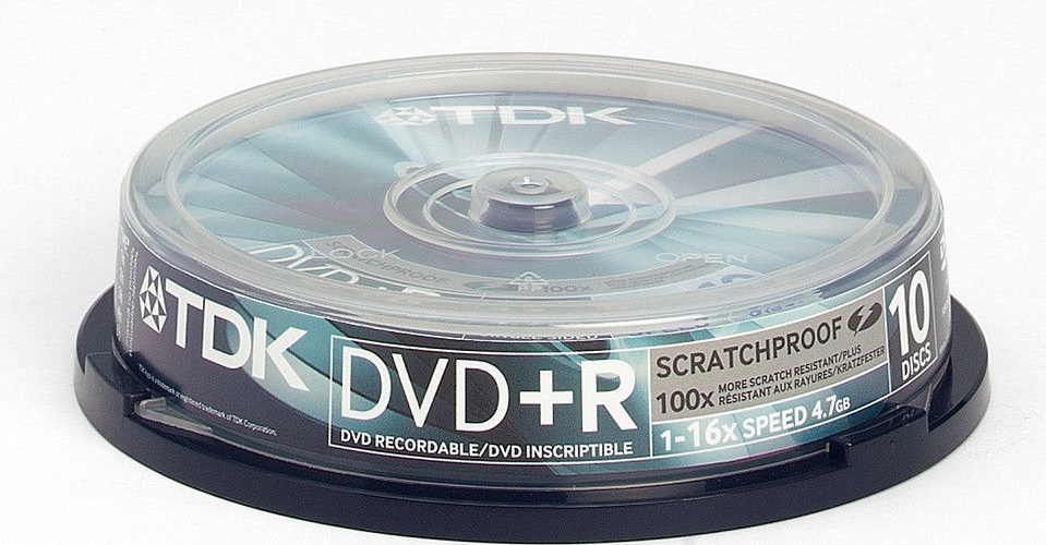 

TDK DVD+R 4,7Gb 16x Cake 10 pcs