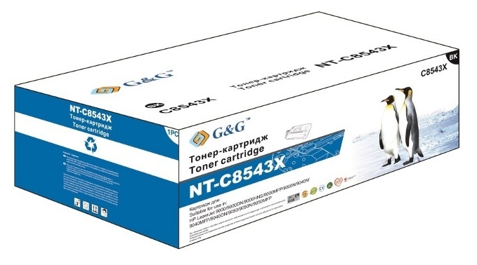 

Картридж G&G для HP LJ 9000/9040/9050 Black (G&G-C8543X)