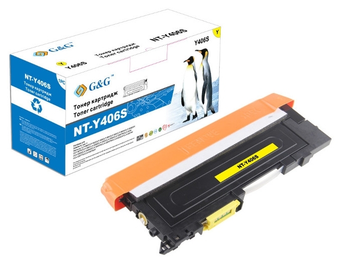 

Картридж G&G для Samsung CLP-365/SL-C460W/ CLX-3305/3305FN Yellow (G&G-Y406S)