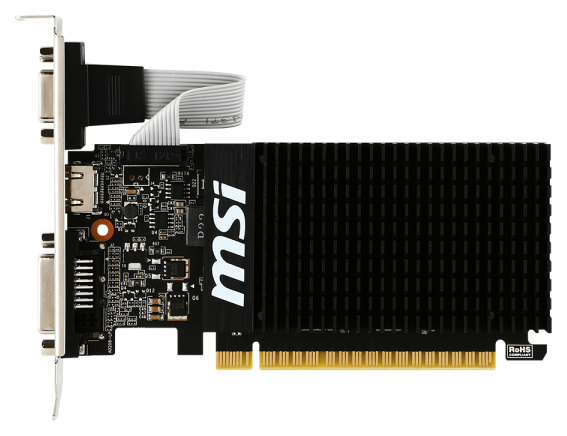 

Видеокарта MSI GeForce GT710 2Gb GDDR3 (GT710 2GD3H LP)