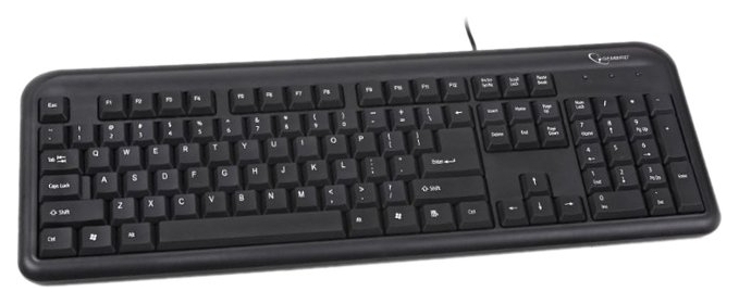 

Клавиатура Gembird KB-U-101-UA Black